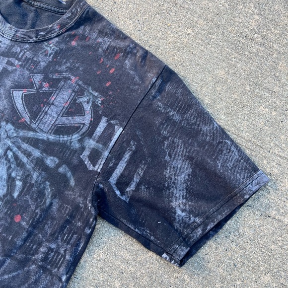 VINTAGE 00’S LAMB OF GOD GOTHIC THRASHED FADED T-SHIRT - Picture 6 of 16